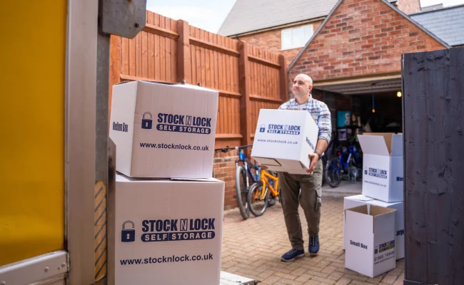 Stock N Lock Standard Secured boxes, secure storage, moving and storage