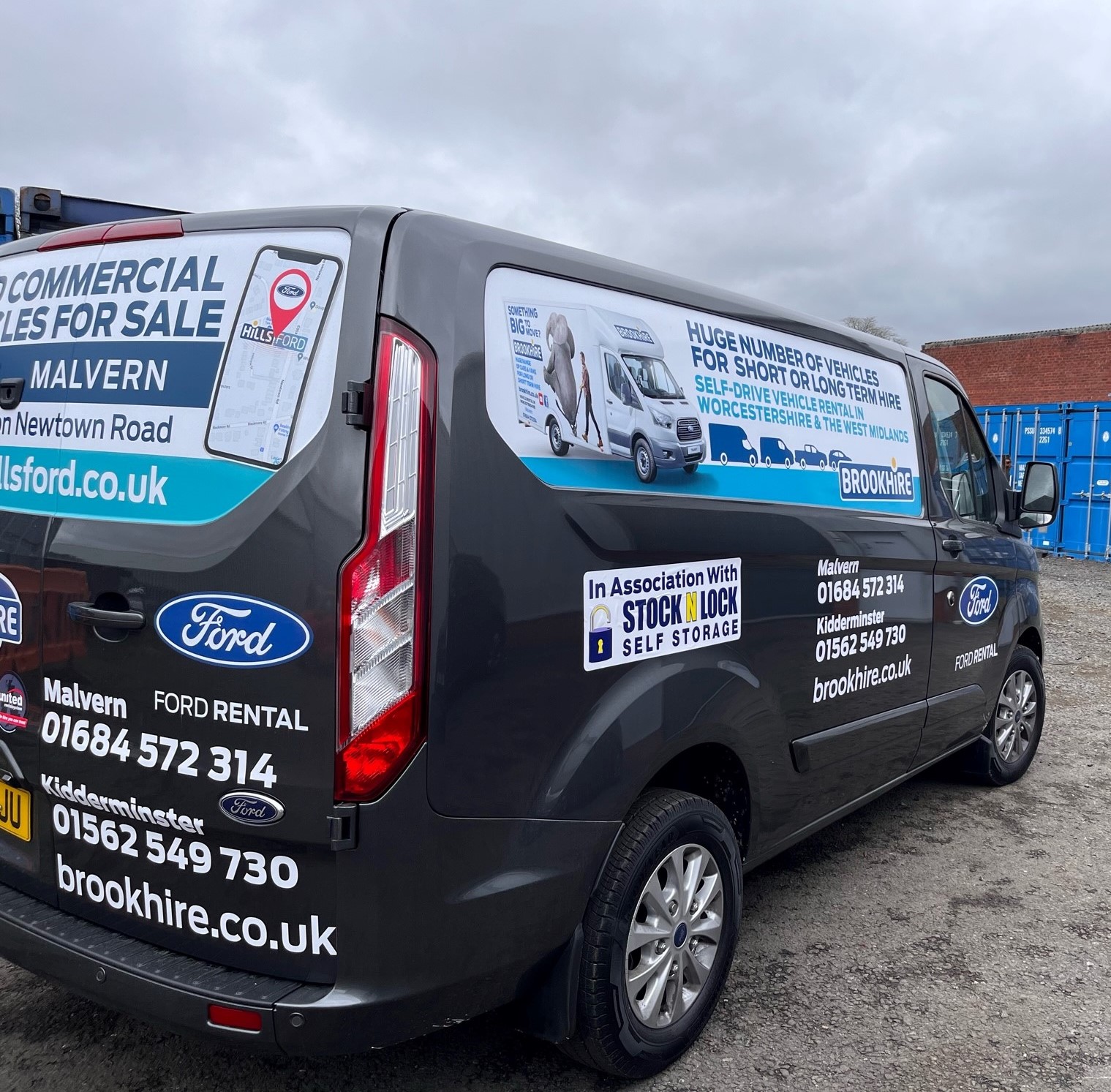 Van Hire or Removals Stock N Lock